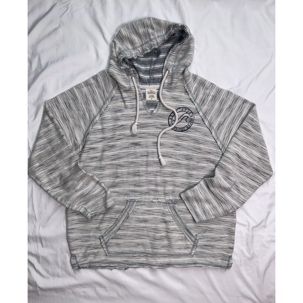 Surf Style Hoodie Mens M Trading Co. beach outfitters